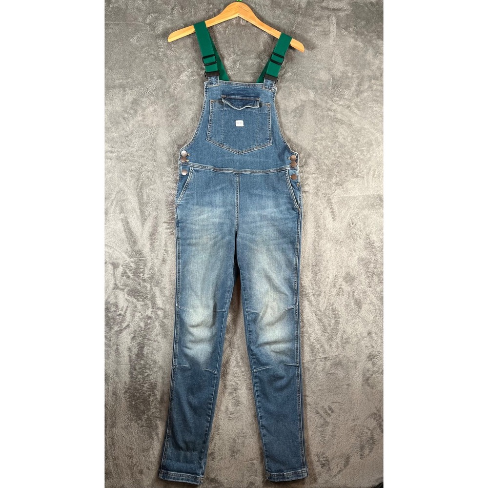 Ripton Co Denim Overalls Womens Small Blue Performance Stretch Outdoors Workwear